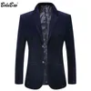 BOLUBAO Men Casual Blazer Quality Brand Men Business Corduroy Suit Jacket Spring Autumn Retro Wild Blazers Male 210518