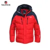 Talifeck Men Winter Jacket暖かい綿の冬のコートメンズパッチワークパッドドジャケットパーカーホムブルオーバーコートヨーロッパサイズ211110