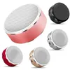 HiFi Colorido Metal Mini Bluetooth Speaker Portátil Música Sem Fio HiFi Bluetooth Receptor de Áudio Chamada FM T para Carro de Smartphone Audio DHL Carro de Navio