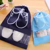 Storage Bags 5Pack Drawstring Transparent Window Space Saving Shoes Organizer Travel For Boots, High Heel