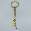 Keychains Trendy Pole Dancer Key Chains Strip Gift för Bachelorette Party Women Keyring Figure Jewellery3172