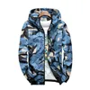 Male Windbreaker Men Clothing Jackets Clothes For Streetwear Autumn Winter Camouflage Hooded Coats Casual Zipper 210909