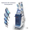 Vertical Multifunction Sculpting Máquina de FatFreeze 5 Alças Perdem Peso Cryo Body Sculpt Cryolipolysis Gordura Frente De Engraxamento Máquinas