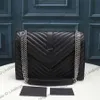 Luxurys Designer Damen-Umhängetaschen, klassische Handtaschen, Geldbörsen, zusammengesetzte Tragetasche, echtes Leder, Clutch-Geldbörsen, Kettenschulter, Cross-Body, Einkaufs- und Reisetasche