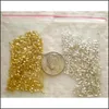 Other Jewelry Tools & Equipment Wholesale-Est 1000-Piece Mix Tube Crimp Beads For Making, 1.5Mm, Sier&Gold Drop Delivery 2021 Ijuoc