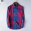 Hommes chemises décontractées hommes rayé chemise à carreaux à manches longues Slim Design printemps automne asie taille S M L XL XXL XXXL 4XL #152