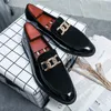 Casual Schuhe neue Männer Fashion S Leder Herren Kleidungslaibers Moccasins Hochzeit Italiener Trend F Dre Loaer Moccain