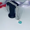 s925CNC Emaille Love Ball Halskette Rot Blau Rosa Herz Anhänger Armband Damen Weihnachtsgeschenk