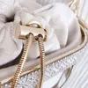 Luxus Hochzeit Clutch Bag Elegante handgemachte Diamanten aushöhlen Metallkäfig Handtasche Party Geldbörse Hohe Qualität Abendtasche ZD1637 211123