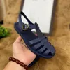 Men Rubber buckle strap sandal Summer Original Outdoor Casual Shoe Beach Gladiator Garden Slippers Black White size 38-45