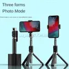 P70 3 i 1 Trådlös Bluetooth Selfie Stick Bärbar fjärrkontroll för iPhone Android Headphone Live Holder Tripod Ny