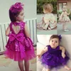 Cekiny Baby Sukienka Bow Chrzciarstwo Chrzcielskie Ubrania Dzieci Dziewczyny Ciasto Tutu Urodziny Księżniczka Niemowląt Party Kostium Kids Clota Q0716