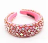 Baroque Full Crystal Headband Rhinestone Hair Bands for Women Colorful Diamond Headbands Hair Hoop Party Jewelry Accessories 1pc E8779393