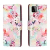 Capas de carteira de couro flip para Samsung A32 A52 A72 A42 A12 A22 5G S21FE Xcover 5 S21 Plus Flower Totoro Lace Borboleta Coração Cat ID Slot Slot Capa