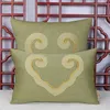 Custom Patchwork Love Heart Bomull Linne Skydd Kudde Kuddehus Hem Dekorativ Vardagsrum Sofa Zipper Lumbar Pillowcase