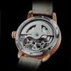 Watch Double Pendulum Automatic Mechanical Movement Fashion Deep Waterproof Men's Hollow 2021AILANG Wristwatches