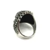 Paar Overdreven ring Indian Head zwartmakend roestvrij staal direct marketing54259569544131