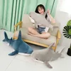 Kreatywne zabawki Cute Shark Lalka Poduszka Sofa Home Decoration Poduszki Pluszowa Zabawka