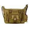 Wojskowa torba na ramię mężczyźni kobiety duży wodoodporny Daypack z Molle Crossbody Messenger do polowania Camping Trekking Torby na zewnątrz