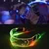 Novelty Colorful Luminous Glasses Lighting LED Flash Combinations Glowing Light Up Party Supply Bar Club KTV Christmas Birthday New Year Decoration Lights