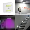 Decorazione per feste LED Sensore di movimento umano Luce Wireless Night Cabinet Lampade da parete per cucina interna