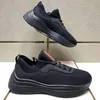 Designerskor män toblach tekniska stickade sneakers plattform tight ökande sko platt löpare tränare mesh tyg andas andas sneaker US11.5 no295