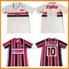 1993 1994 São Paulo Retro Soccer Jerseys Home Away Red Black Branco 93 94 Maillots Camiseta Camisa de Futebol Classic Classic Vintage Football camisa