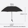 Large Folding Umbrella Rain Wind Resistant Compact Light Outdoor Retro Striped frosted handle Anti-UV Windproof Travel Car Strong Protable Umbrellas JY0549