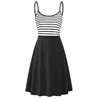 Moda 2021 Nova Gravidez Dress Mulheres Grávido Maternidade Stripe Túnica Amamentar Verão Maternidade Vestido Ropa de Maternidad Q0713