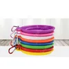 Pet Dog Bowls Silicone Puppy Collapsible Bowl Pet Feeding Bowls with Climbing Buckle Travel Portable Dog Food Container sea shipping DAS278