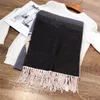 Красивая леди Scarf Classic Woman Alphabets Цветочный шаль Размер 180 * 70см шарфы теплые удобные стильные и высокие