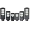 30/60 / 90 W Solar Street Light Motion Sensor Garden Yard Wandlamp + Afstandsbediening - Zwart 30Led