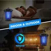 Bug Zapper Moustique Lampe 18W 4200V Puissant Électrique Moustiques Tueur Insecte Piège À Mouche Étanche pour Patio Arrière-Cour Maison