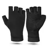 Support de poignet 1 paire de gants de Compression, arthrite de la main, soulagement des douleurs articulaires, demi-doigt, thérapie antidérapante pour femmes et hommes