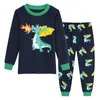 Bambini Ragazzo Abbigliamento per ragazze Pigiama Set Bambino Bambini Ragazzi Ragazze Cartoon Pigiama Indumenti da notte T-shirt Pantaloni Pantaloni Set Abiti Ropa Niña G1023