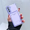 Kaart Portemonnee Wissen Telefoon Gevallen voor Samsung S21 S10 Plus S20 FE A52 A72 A32 A12 A42 Opmerking 20 Schokbestendig Zachte Siliconen Cover