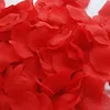 5000st/parti Silk Rose Flower Kronblad lämnar bröllop borddekorationer grossist bröllop dekorationer mode påpoyy polyester bröllop leveranser