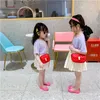 Niños Princesa Mano Moda Baby Girl Messenger Bag Parent-Hinter Mini Purse Mujer Cadena Candy Color One Shoulgs Bags F188