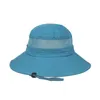 Chapéus ao ar livre tampa de pesca larga tampa de balde chapéu boonie masculino de escalada à prova d'água anti-UV