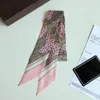 Newest Ladies Silk Scarf 120x7cm fashionable silk Printing scarves for woman high qualtiy silk fiber scarves