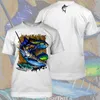 Herrenkleidung Angeln 3D-Druck Herren T-Shirt Harajuku Mode Freizeit Kurzarm Hemd Männliche Sommer Streetwear Unisex Tshirt G1222