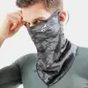 Radfahren Caps Masken LOOGDEEL Eisseide Sonnenschutz Kopfbedeckung Hängendes Ohrbandana Bequeme, schnell trocknende, hautfreundliche Outdoor-Sport-Kopfbedeckung