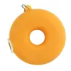 담배 파이프 실리콘 소재 오일 장비 핸드 파이프 유리 그릇 도넛 모양 왁스 버너 높이 0.9 "