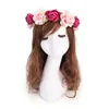 New Fashion Wedding Garland Floral Hairband Accessories Bohemia Flower Headband Hair Band for Girls Women Beach Travel