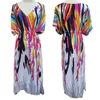 Copricostume in cotone taglie forti Caftano Robe de Plage Kimono Copri bikini Sarong Tunica per abiti playa 210722