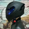 FILP UP 오토바이 헬멧 더블 렌즈 전체 얼굴 레이싱 CASCO MOTO CAPACETES 드 MOTOCICLISTA 기관차 헬멧 Q0630