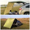 Taşınabilir Araba Barınak Gölge Kamp Yan Çatı Top Çadır Tente Su Geçirmez UV Otomobil Çatı Yağmur Gölgelik Güneşlik