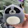 Squishy 10cm peluche oreiller porte-clés dessin animé animaux en peluche lapin crabe abeille papillons koala triceratop peluches cadeaux de noël pour les enfants