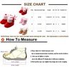 Bottes Toddler Baby Girl Chaussures Born Christmas Snow Print Soft Sole Prewalker Warm Chaussure Fille