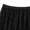 Kobiety Spódnice A-Line Plised Długi Tulle Spódnica Tutu Femme High Paisted Runway Soft Mesh Spirts Womens Jupe 210524
